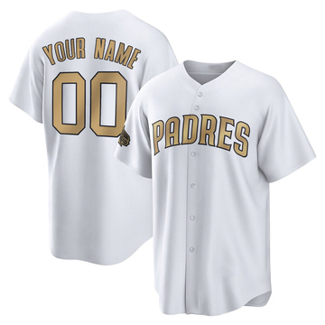 Custom Youth Replica San Diego Padres White 2022 All-Star Game Jersey