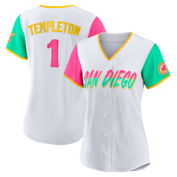 Garry Templeton Women's Authentic San Diego Padres White 2022 City Connect Jersey