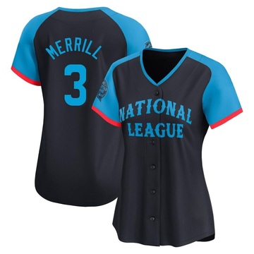 Jackson Merrill Women's Limited San Diego Padres Navy National League 2024 All-Star Game Jersey
