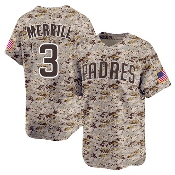Jackson Merrill Youth Limited San Diego Padres Camo 2nd Alternate Jersey