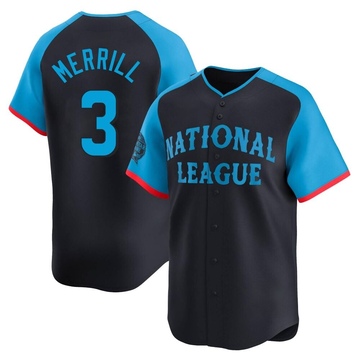 Jackson Merrill Youth Limited San Diego Padres Navy National League 2024 All-Star Game Jersey