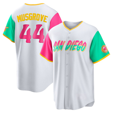 Joe Musgrove Youth Replica San Diego Padres White 2022 City Connect Jersey