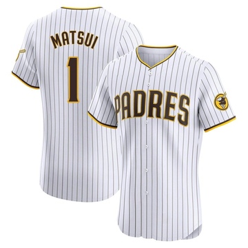 Nike SAN DIEGO ユニフォーム MATSUI 1 Men's Nike White San Diego Padres City Connect Replica Team